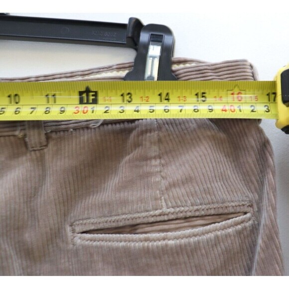 VTG 70s Levis Pants Mens 34x30 Corduroy Beige Brown Loose Academia Professor - Picture 6 of 8